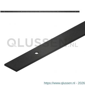 GPF Bouwbeslag ZwartWit 0570.61 schuifdeurrails 220 cm zwart GPF057061220