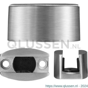 GPF Bouwbeslag RVS 0583.09G vloergeleider voor glazen schuifdeursystemen RVS RVS geborsteld GPF058309000