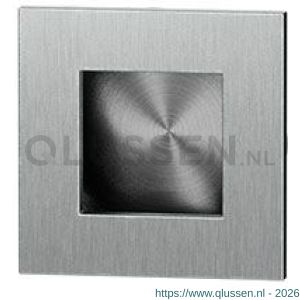 GPF Bouwbeslag RVS 0714.09A schuifdeurkom vierkant 30x30 mm RVS geborsteld GPF07140900A