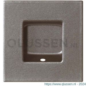 GPF Bouwbeslag Anastasius 0714.A3B schuifdeurkom vierkant 40x40 mm Mocca blend GPF0714A3000B