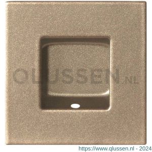 GPF Bouwbeslag Anastasius 0714.A4A schuifdeurkom vierkant 30x30 mm Champagne blend GPF0714A4000A