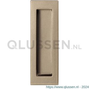 GPF Bouwbeslag Anastasius 0715.A4A schuifdeurkom rechthoekig 120x40 mm Champagne blend GPF0715A4000A