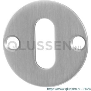 GPF Bouwbeslag RVS 0901.07 sleutelrozet plat rond 38x2 mm RVS geborsteld GPF090107107