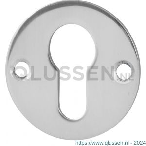 GPF Bouwbeslag RVS 0902.46 cilinderrozet plat rond 50x2 mm RVS gepolijst GPF090246107