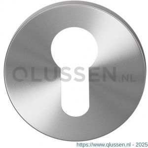 GPF Bouwbeslag Entree 0902VR cilinderrozet rond 53x6,5 mm RVS geborsteld GPF0902VR108