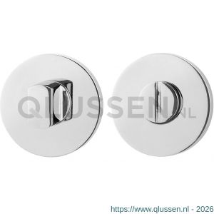 GPF Bouwbeslag RVS 0903.45 toiletgarnituur 50x6 mm stift 8 mm RVS gepolijst GPF090345109