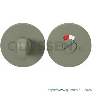 GPF Bouwbeslag Urban Jungle 0903VRU2 toiletgarnituur 53x6,5 mm stift 8 mm met rood-wit indicator Clay GPF0903VR109U2