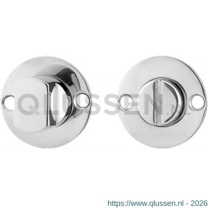 GPF Bouwbeslag RVS 0904.47 platte toiletgarnituur 38x2 mm stift 5 mm RVS gepolijst GPF090447109