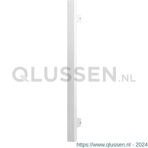 GPF Bouwbeslag ZwartWit 8606.62 deurgreep GPF10 vierkant 22x600/400 mm hoogte 55 mm wit met enkel- en dubbelzijdige bevestiging GPF860662710