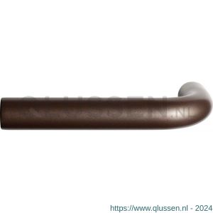 GPF Bouwbeslag Anastasius 1000.A2 L/R Aka L-model 19 mm deurkruk gatdeel links-rechtswijzend Bronze blend GPF1000A20200