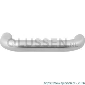 GPF Bouwbeslag RVS 1005L/R Hoa U-model deurkruk gatdeel 19 mm links-rechtswijzend RVS geborsteld GPF100501200