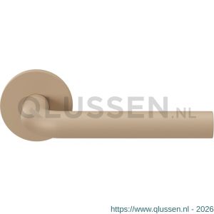 GPF Bouwbeslag Urban Jungle 100VRU1 L-model 19 mm deurkruk op rozet 53x6,5 mm Sand GPF100VR0100U1