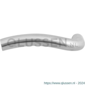 GPF Bouwbeslag RVS 1010L Kui W-model deurkruk gatdeel 19 mm linkswijzend RVS geborsteld GPF101001200