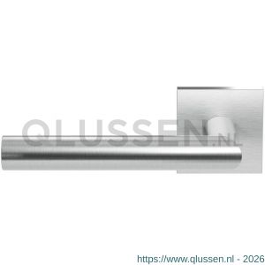 GPF Bouwbeslag RVS 1015.09-02L GPF1015.02L Toi deurkruk gatdeel op vierkant rozet RVS 50x50x8 mm linkswijzend RVS geborsteld GPF1015090200-02