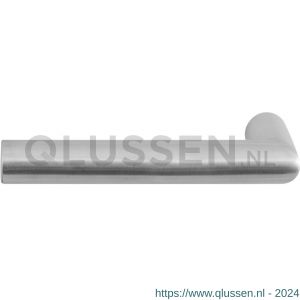 GPF Bouwbeslag RVS 1015.09L/R Toi L-haaks model 19 mm deurkruk gatdeel links-rechtswijzend RVS mat geborsteld GPF101501200