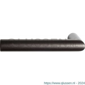GPF Bouwbeslag Anastasius 1015.A1 L/R Toi L-haaks model 19 mm deurkruk gatdeel links-rechtswijzend Dark blend GPF1015A10200