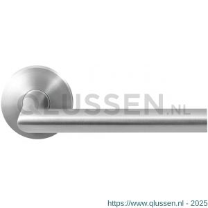 GPF Bouwbeslag RVS 1016.09-00 GPF1016.00 Toi deurkruk op rond rozet RVS 50x8 mm RVS geborsteld GPF1016090100-00