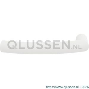 GPF Bouwbeslag ZwartWit 1075.62L/R Tonga deurkruk links-rechtswijzend wit GPF1075620200