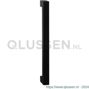 GPF Bouwbeslag ZwartWit 8630.61 deurgreep GPF11 vierkant 22x300/278 mm hoogte 55 mm zwart met enkel- en dubbelzijdige bevestiging GPF863061711