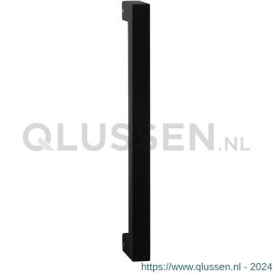 GPF Bouwbeslag ZwartWit 8636.61 deurgreep GPF11 vierkant 22x600/578 mm hoogte 55 mm zwart met enkel- en dubbelzijdige bevestiging GPF863661711