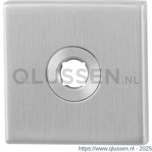 GPF Bouwbeslag RVS 1100.02 vierkant click rozet 50x50x8 mm RVS geborsteld GPF110002100