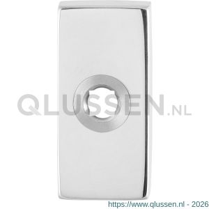 GPF Bouwbeslag RVS 1100.41L rechthoekig click rozet 70x32x10 mm linkswijzend RVS gepolijst GPF110041200