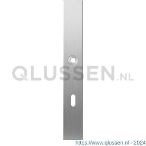 GPF Bouwbeslag RVS 1100.75L XL BB72 deurkruk gatdeel linkswijzend langschild XL rechthoekig 282x40x8,5 mm BB72 RVS geborsteld GPF110075211