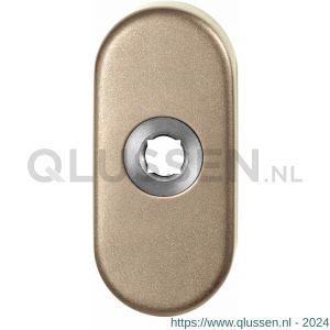 GPF Bouwbeslag Anastasius 1104.A4 ovaal click rozet 70x32x10 mm Champagne blend GPF1104A40100