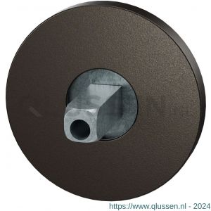 GPF Bouwbeslag Anastasius 1105.A1.0400 rozet rond 50x6 mm met vastgelaste knopvastzetter Dark blend GPF1105A10400