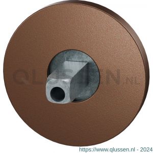 GPF Bouwbeslag Anastasius 1105.A2.0400 rozet rond 50x6 mm met vastgelaste knopvastzetter Bronze blend GPF1105A20400