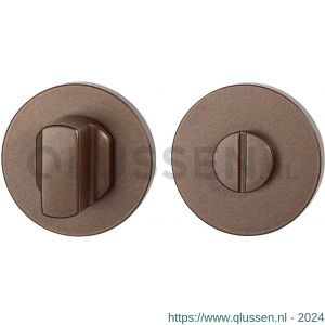 GPF Bouwbeslag Anastasius 1105.A2.0910 toiletgarnituur 50x6 mm stift 8 mm grote knop Bronze blend GPF1105A20910