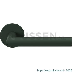 GPF Bouwbeslag Urban Jungle 115VRU4 L-haaks model 19 mm deurkruk op rozet 53x6 mm Moss GPF115VR0100U4