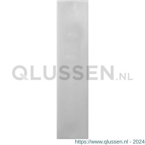 GPF Bouwbeslag RVS 1200.15 BB56 kortschild rechthoekig 169x46x8,5 mm zonder krukgat BB56 RVS geborsteld GPF120015101