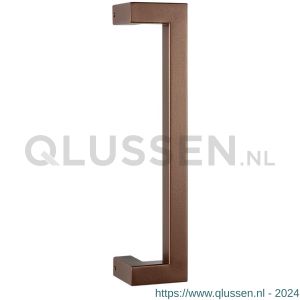 GPF Bouwbeslag Anastasius 9701.A2 deurgreep GPF13 verkropt 22x22x300/278 mm Bronze blend met enkel- en dubbelzijdige bevestiging GPF9701A20300