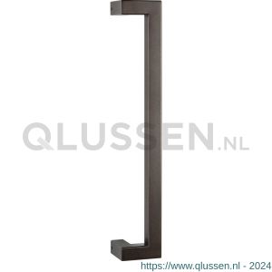 GPF Bouwbeslag Anastasius 9701.A1 deurgreep GPF13 verkropt 22x22x400/378 mm Dark blend met enkel- en dubbelzijdige bevestiging GPF9701A10400