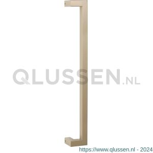 GPF Bouwbeslag Anastasius 9701.A4 deurgreep GPF13 verkropt 22x22x500/478 mm Champagne blend met enkel- en dubbelzijdige bevestiging GPF9701A40500