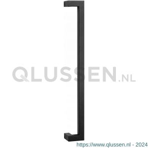 GPF Bouwbeslag ZwartWit 9701.61.0600 deurgreep GPF13 verkropt 22x22x600/578 mm zwart met enkel- en dubbelzijdige bevestiging GPF9701610600