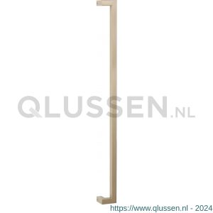 GPF Bouwbeslag Anastasius 9701.A4 deurgreep GPF13 verkropt 22x22x800/778 mm Champagne blend met enkel- en dubbelzijdige bevestiging GPF9701A40800