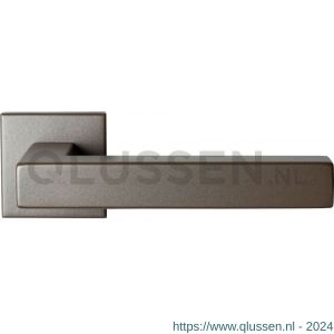 GPF Bouwbeslag Anastasius 1302.A3-02 Zaki+ deurkruk met vierkante rozet 50x50x8 mm Mocca blend GPF1302A30100-02
