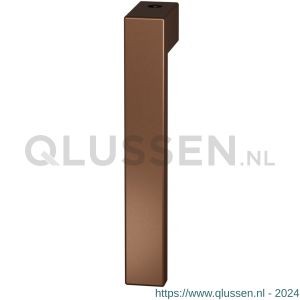 GPF Bouwbeslag Anastasius 1308.A2KL/R Zika raamkruk gatdeel zonder rozet links-rechtswijzend korte nek Bronze blend GPF1308A2K200