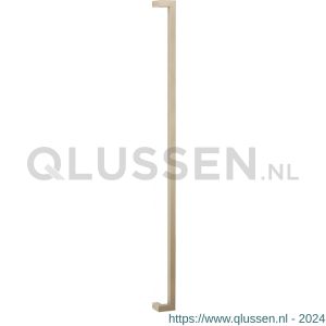 GPF Bouwbeslag Anastasius 9702.A4 deurgreep GPF14 verkropt 30x30x1400/1370 mm Champagne blend met enkel- en dubbelzijdige bevestiging GPF9702A41400