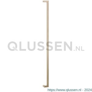 GPF Bouwbeslag Anastasius 9702.A4 deurgreep GPF14 verkropt 30x30x1600/1570 mm Champagne blend met enkel- en dubbelzijdige bevestiging GPF9702A41600