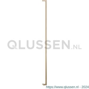 GPF Bouwbeslag Anastasius 9702.A4 deurgreep GPF14 verkropt 30x30x2000/1970 mm Champagne blend met enkel- en dubbelzijdige bevestiging GPF9702A42000