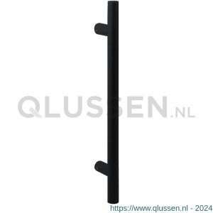 GPF Bouwbeslag ZwartWit 8651.61 deurgreep GPF16 20x350/250 mm zwart met enkel- en dubbelzijdige bevestiging GPF865161716