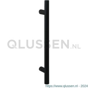 GPF Bouwbeslag ZwartWit 8654.61 deurgreep GPF16 20x450/350 mm zwart met enkel- en dubbelzijdige bevestiging GPF865461716