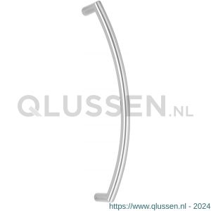 GPF Bouwbeslag RVS 9680.09 deurgreep GPF17 20x420/400 mm RVS geborsteld met enkel- en dubbelzijdige bevestiging GPF968009717