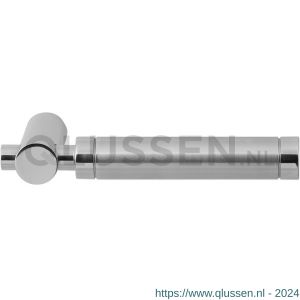 GPF Bouwbeslag RVS 2075 Moko Duo deurkruk RVS gepolijst-RVS geborsteld GPF207501100