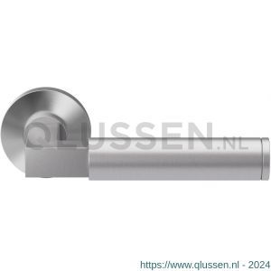 GPF Bouwbeslag RVS 2082.09-00 GPF2082.00 Kuri deurkruk op rond rozet 50x8 mm RVS geborsteld GPF2082090100-00