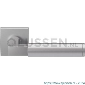 GPF Bouwbeslag RVS 2082.09-02 GPF2082.02 Kuri deurkruk op vierkant rozet 50x50x8 mm RVS geborsteld GPF2082090100-02