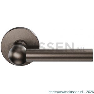GPF Bouwbeslag Anastasius 3040.A1-00 GPF3040.A1 Hipi deurkruk gatdeel links-rechtswijzend 50x8 mm op rond rozet Dark blend GPF3040A10200-00